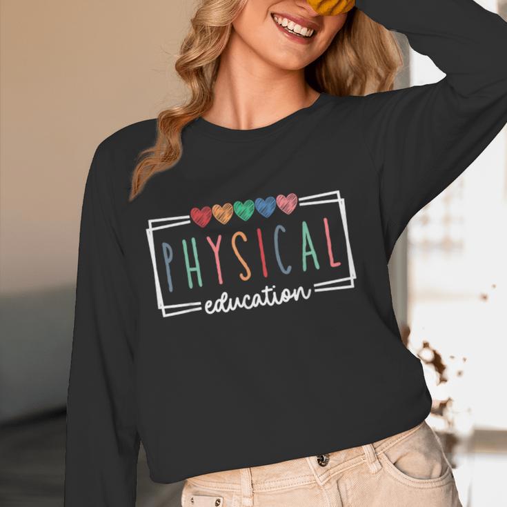 Physical Education PE Teacher Phys Ed Student Graduation Women Long Sleeve T-Shirt, novelty gifts, funny gifts Physical Education PE Teacher Phys Ed Student Graduation Women Long Sleeve T-Shirt, novelty gifts, funny gifts