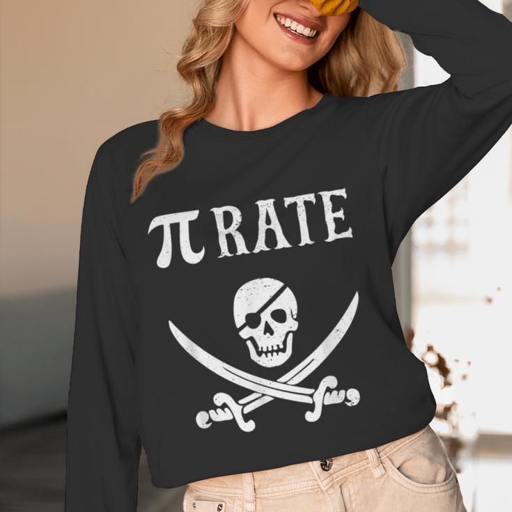Pi Day Pi Rate Pirate For Teachers Women Long Sleeve T-Shirt, novelty gifts, funny gifts Pi Day Pi Rate Pirate For Teachers Women Long Sleeve T-Shirt, novelty gifts, funny gifts