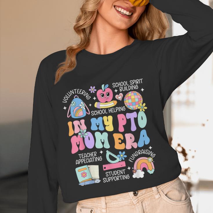 In My PTO Mom Parent Teacher Organization Back To School Women Long Sleeve T-Shirt, novelty gifts, funny gifts