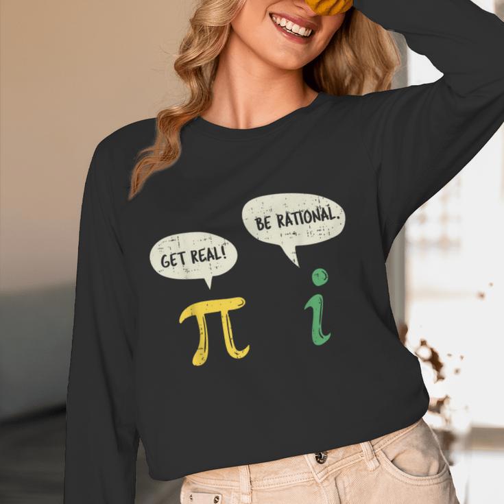 Get Real Be Rational Shirt Pi Math Teacher Geek Women Long Sleeve T-Shirt, novelty gifts, funny gifts Get Real Be Rational Shirt Pi Math Teacher Geek Women Long Sleeve T-Shirt, novelty gifts, funny gifts
