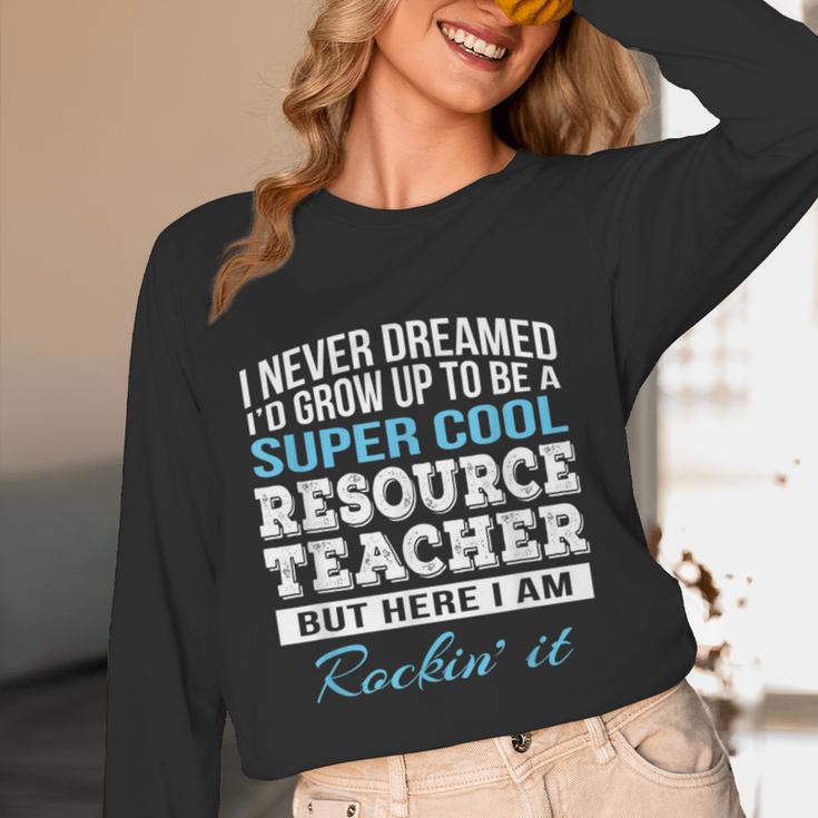 Resource Teacher Tshirt Men Women Women Long Sleeve T-Shirt, novelty gifts, funny gifts Resource Teacher Tshirt Men Women Women Long Sleeve T-Shirt, novelty gifts, funny gifts