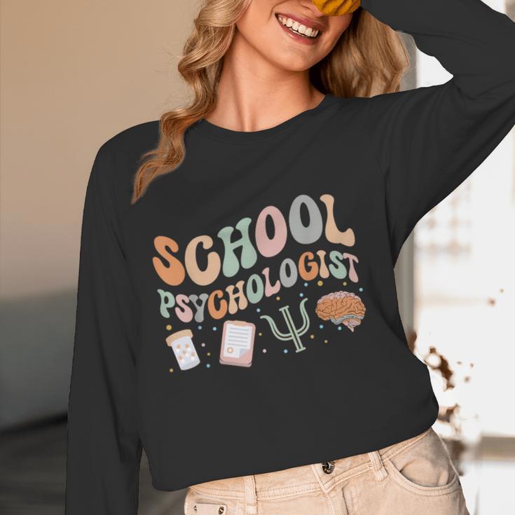 School Psychologist Teacher Psychology School Psychologist Women Long Sleeve T-Shirt, novelty gifts, funny gifts School Psychologist Teacher Psychology School Psychologist Women Long Sleeve T-Shirt, novelty gifts, funny gifts
