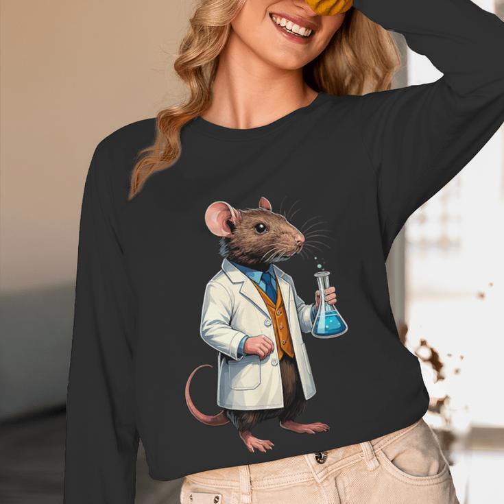 Science Rat Lab Science Scientist Mouse Teacher Chemistry Women Long Sleeve T-Shirt, novelty gifts, funny gifts Science Rat Lab Science Scientist Mouse Teacher Chemistry Women Long Sleeve T-Shirt, novelty gifts, funny gifts