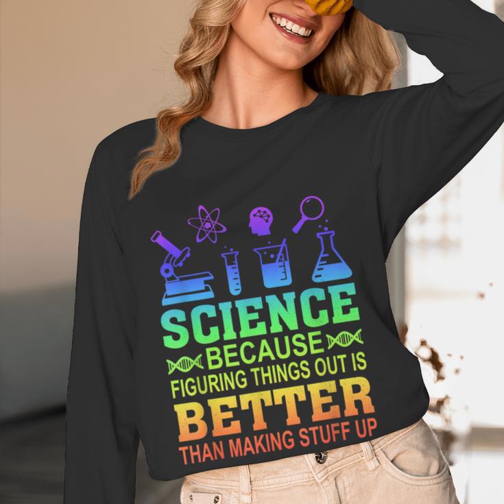 Science Teacher Because Figuring Things Out Is Better Than Women Long Sleeve T-Shirt, novelty gifts, funny gifts Science Teacher Because Figuring Things Out Is Better Than Women Long Sleeve T-Shirt, novelty gifts, funny gifts