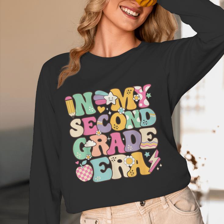 In My Second Grade Era Girl Back To School 2nd Grade Teacher Women Long Sleeve T-Shirt, novelty gifts, funny gifts In My Second Grade Era Girl Back To School 2nd Grade Teacher Women Long Sleeve T-Shirt, novelty gifts, funny gifts