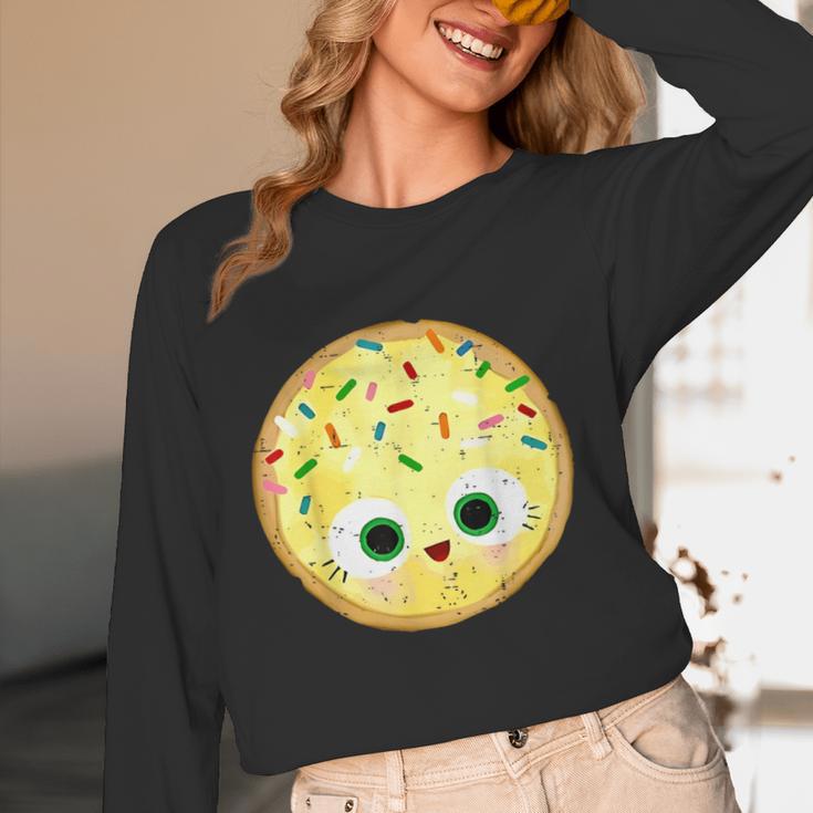 The Smart Cookie Good Egg Teacher Halloween Costume Food Women Long Sleeve T-Shirt, novelty gifts, funny gifts
