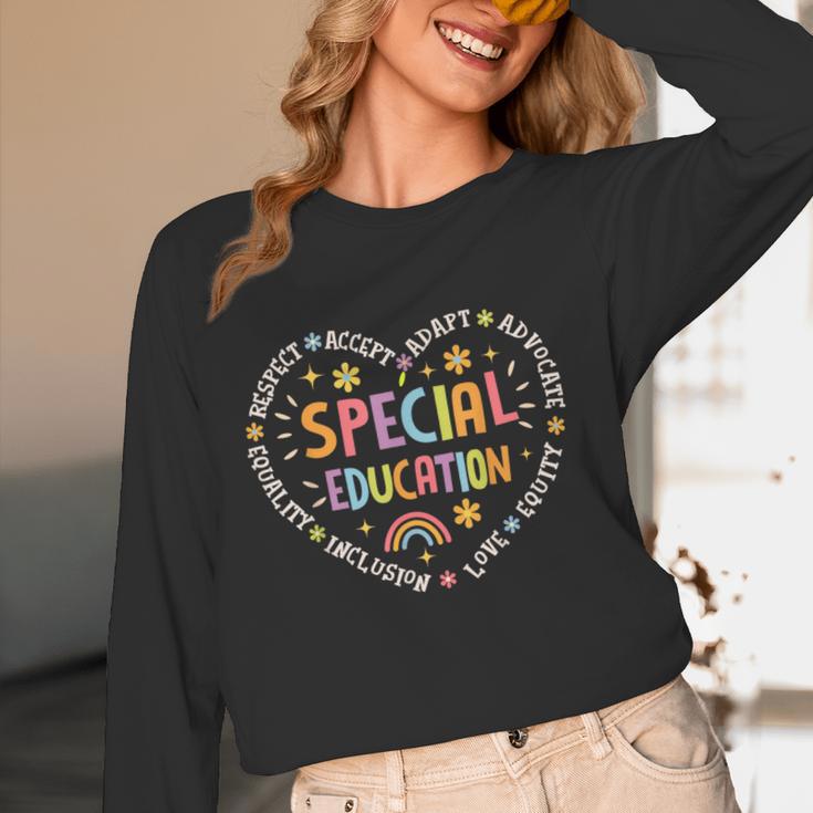 Special Education Squad Dream Team SPED Teacher Appreciation Women Long Sleeve T-Shirt, novelty gifts, funny gifts Special Education Squad Dream Team SPED Teacher Appreciation Women Long Sleeve T-Shirt, novelty gifts, funny gifts