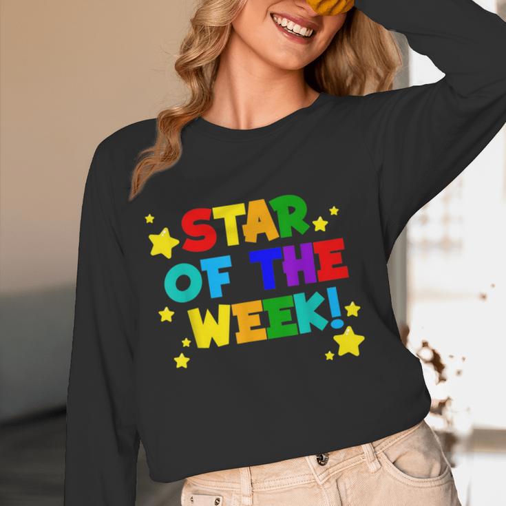 Star Of The Week Cheerful Recognition Student Teachers Class Men Women Kids Women Long Sleeve T-Shirt, novelty gifts, funny gifts Star Of The Week Cheerful Recognition Student Teachers Class Men Women Kids Women Long Sleeve T-Shirt, novelty gifts, funny gifts