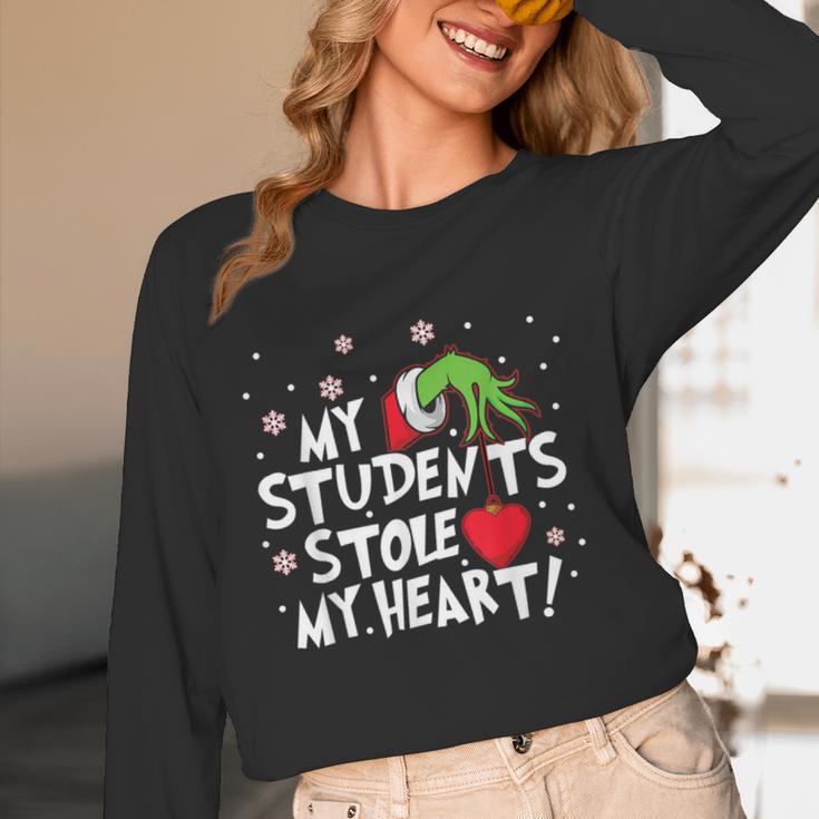 My Students Stole My Heart School Teacher Christmas Men Women Kids Women Long Sleeve T-Shirt, novelty gifts, funny gifts My Students Stole My Heart School Teacher Christmas Men Women Kids Women Long Sleeve T-Shirt, novelty gifts, funny gifts