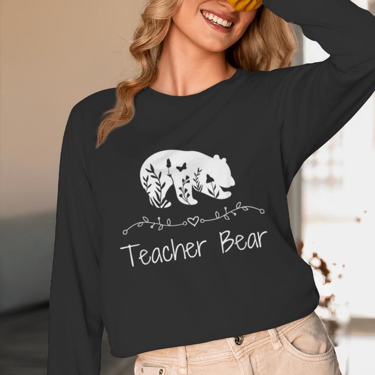Teacher Bear For Educators Teacher Appreciation Women Long Sleeve T-Shirt, novelty gifts, funny gifts Teacher Bear For Educators Teacher Appreciation Women Long Sleeve T-Shirt, novelty gifts, funny gifts