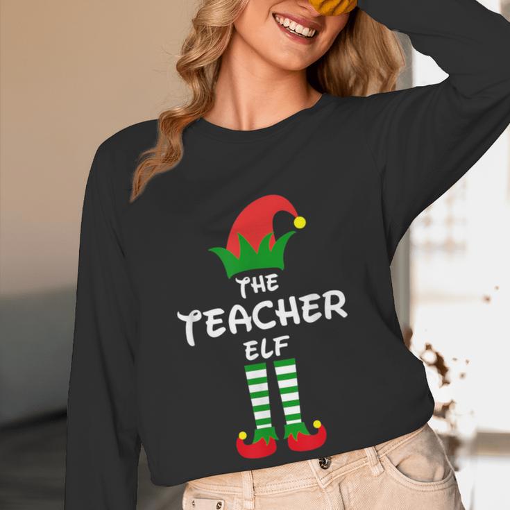 The Teacher Elf Family Matching Group Idea Christmas Women Long Sleeve T-Shirt, novelty gifts, funny gifts The Teacher Elf Family Matching Group Idea Christmas Women Long Sleeve T-Shirt, novelty gifts, funny gifts