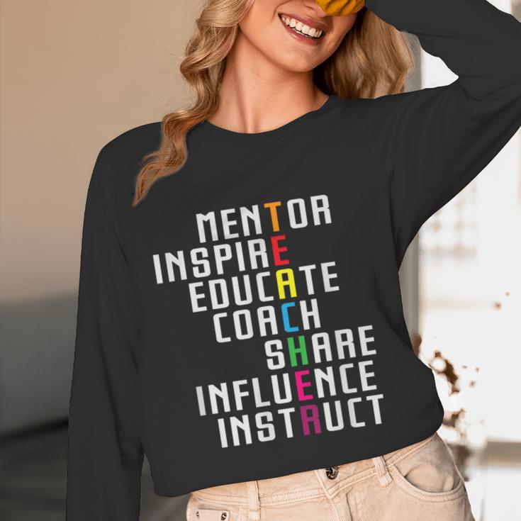 Teacher Inspirational Educator Favorite School Teacher Men Women Girls Kids Women Long Sleeve T-Shirt, novelty gifts, funny gifts Teacher Inspirational Educator Favorite School Teacher Men Women Girls Kids Women Long Sleeve T-Shirt, novelty gifts, funny gifts