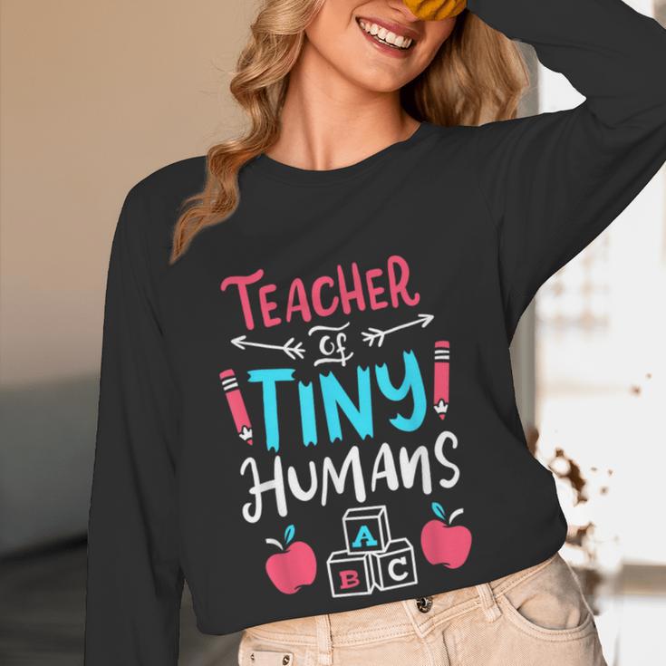 Teacher Preschool Pre K Kindergarten Women Long Sleeve T-Shirt, novelty gifts, funny gifts Teacher Preschool Pre K Kindergarten Women Long Sleeve T-Shirt, novelty gifts, funny gifts