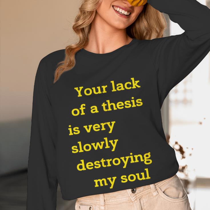 Teacher Or Professor Essay Thesis Writing Joke For Men Women Women Long Sleeve T-Shirt, novelty gifts, funny gifts Teacher Or Professor Essay Thesis Writing Joke For Men Women Women Long Sleeve T-Shirt, novelty gifts, funny gifts