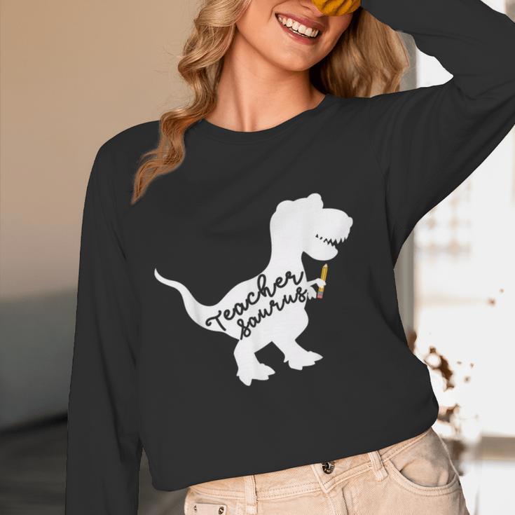 Teacher Saurus T Shirt For Men And Women Women Long Sleeve T-Shirt, novelty gifts, funny gifts Teacher Saurus T Shirt For Men And Women Women Long Sleeve T-Shirt, novelty gifts, funny gifts