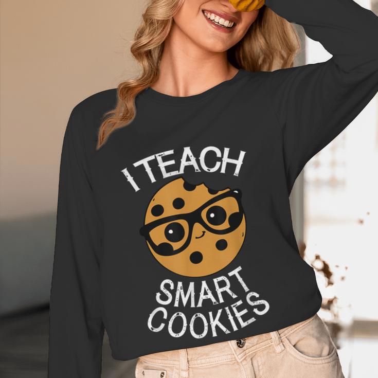 Teacher Shirt I Teach Smart Cookies Shirt Nerd Tee Women Long Sleeve T-Shirt, novelty gifts, funny gifts Teacher Shirt I Teach Smart Cookies Shirt Nerd Tee Women Long Sleeve T-Shirt, novelty gifts, funny gifts