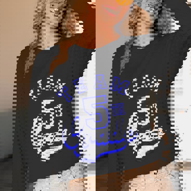 Team 5th Grade Fifth For Teacher Or Students Women Long Sleeve T-Shirt, novelty gifts, funny gifts