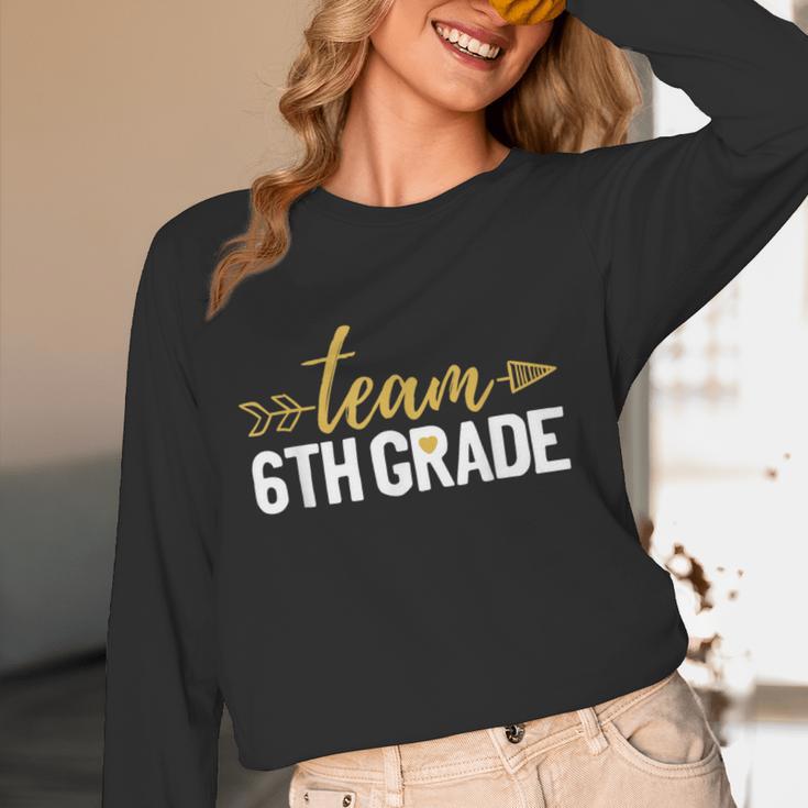 Team 6th Grade Hello Sixth Grade Crew Squad Teacher Kids Women Long Sleeve T-Shirt, novelty gifts, funny gifts Team 6th Grade Hello Sixth Grade Crew Squad Teacher Kids Women Long Sleeve T-Shirt, novelty gifts, funny gifts