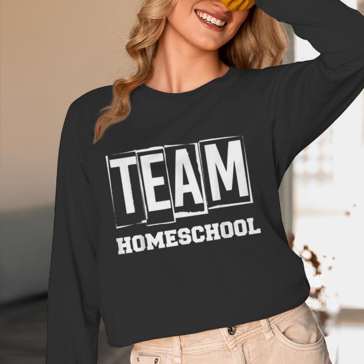 Team Homeschool Homeschooler Homeschooling Teacher Mom Kids Women Long Sleeve T-Shirt, novelty gifts, funny gifts Team Homeschool Homeschooler Homeschooling Teacher Mom Kids Women Long Sleeve T-Shirt, novelty gifts, funny gifts