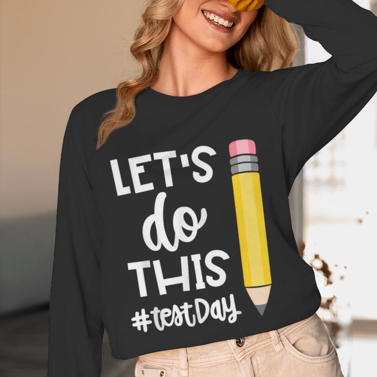 Lets Do This Test Day State Testing Teacher Motivational Women Long Sleeve T-Shirt, novelty gifts, funny gifts Lets Do This Test Day State Testing Teacher Motivational Women Long Sleeve T-Shirt, novelty gifts, funny gifts
