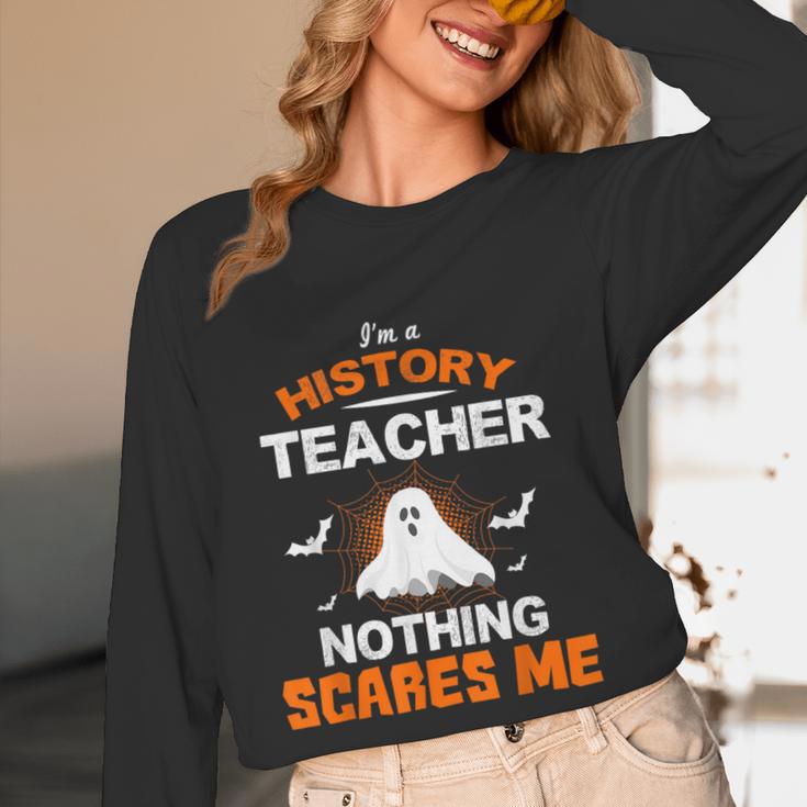 History Teacher School Shirt Halloween Educator Men Women Kids Women Long Sleeve T-Shirt, novelty gifts, funny gifts History Teacher School Shirt Halloween Educator Men Women Kids Women Long Sleeve T-Shirt, novelty gifts, funny gifts