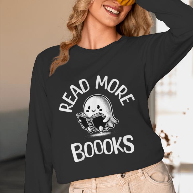 Vintage Halloween Teacher Women Reading Read More Books Women Long Sleeve T-Shirt, novelty gifts, funny gifts Vintage Halloween Teacher Women Reading Read More Books Women Long Sleeve T-Shirt, novelty gifts, funny gifts