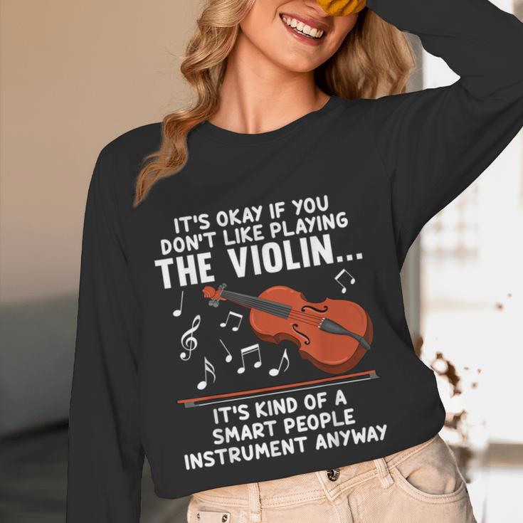 Violin Player Costume For Men Women Violin Teacher Violinist Women Long Sleeve T-Shirt, novelty gifts, funny gifts Violin Player Costume For Men Women Violin Teacher Violinist Women Long Sleeve T-Shirt, novelty gifts, funny gifts