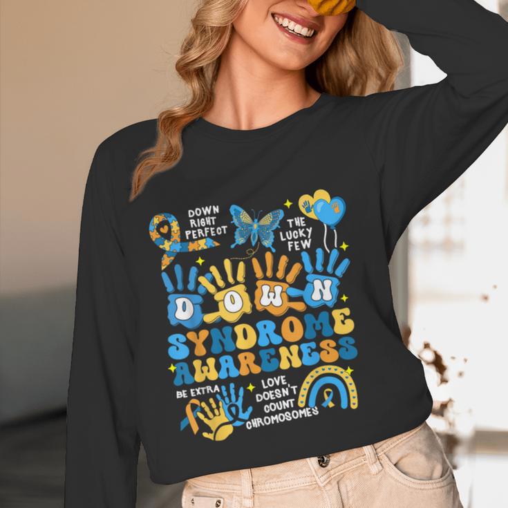 World Down Syndrome Day Awareness T21 Teacher Women Men Kids Women Long Sleeve T-Shirt, novelty gifts, funny gifts World Down Syndrome Day Awareness T21 Teacher Women Men Kids Women Long Sleeve T-Shirt, novelty gifts, funny gifts