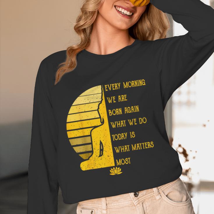 Yoga Meditation Buddha Yoga Teacher T-Shirt Women Long Sleeve T-Shirt, novelty gifts, funny gifts Yoga Meditation Buddha Yoga Teacher T-Shirt Women Long Sleeve T-Shirt, novelty gifts, funny gifts