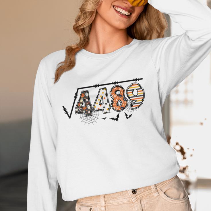 6 7 Square Root Of 4489 Slang Math Teacher Halloween Women Long Sleeve T-Shirt, novelty gifts, funny gifts 6 7 Square Root Of 4489 Slang Math Teacher Halloween Women Long Sleeve T-Shirt, novelty gifts, funny gifts