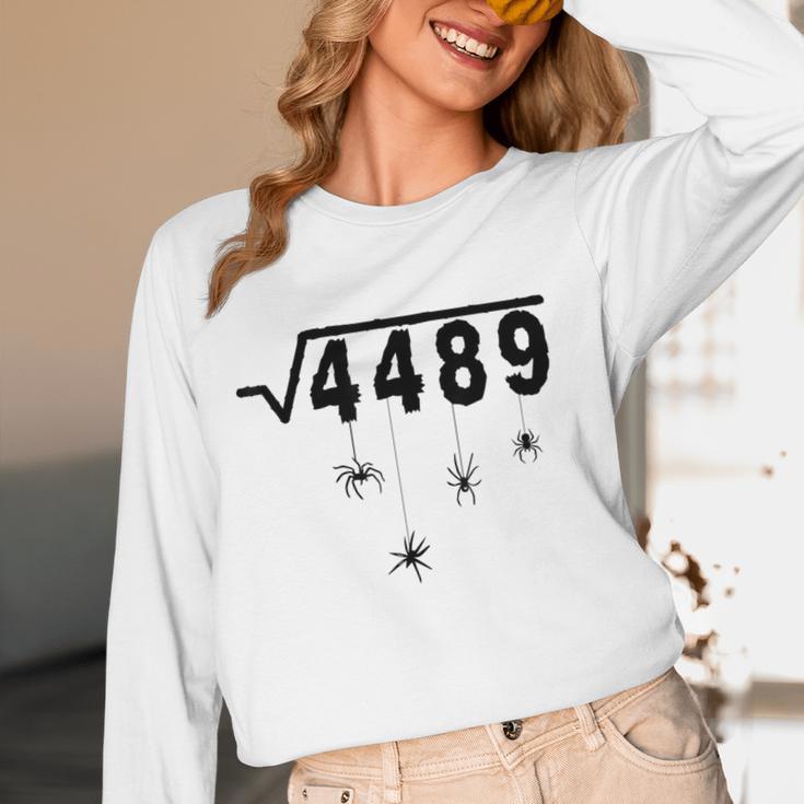 67 Meme Math Teacher 6 7 Halloween Spiders Square Root 4489 Women Long Sleeve T-Shirt, novelty gifts, funny gifts 67 Meme Math Teacher 6 7 Halloween Spiders Square Root 4489 Women Long Sleeve T-Shirt, novelty gifts, funny gifts