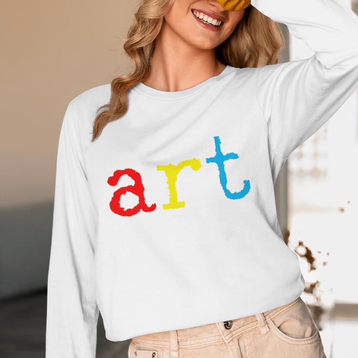 Art Teacher Artists Women Long Sleeve T-Shirt, novelty gifts, funny gifts Art Teacher Artists Women Long Sleeve T-Shirt, novelty gifts, funny gifts