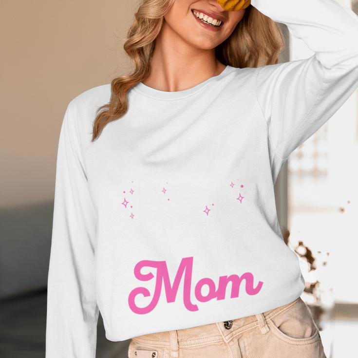 Boston Terrier Mom Women Long Sleeve T-Shirt, novelty gifts, funny gifts