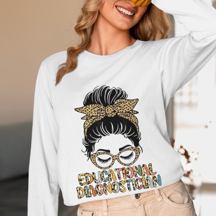Cute Educational Diagnostician Teacher Appreciation Week Men Women Women Long Sleeve T-Shirt, novelty gifts, funny gifts Cute Educational Diagnostician Teacher Appreciation Week Men Women Women Long Sleeve T-Shirt, novelty gifts, funny gifts