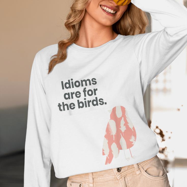 English Teachers Idiom Joke Grammar Police Literature Lovers Men Women Girls Kids Women Long Sleeve T-Shirt, novelty gifts, funny gifts English Teachers Idiom Joke Grammar Police Literature Lovers Men Women Girls Kids Women Long Sleeve T-Shirt, novelty gifts, funny gifts