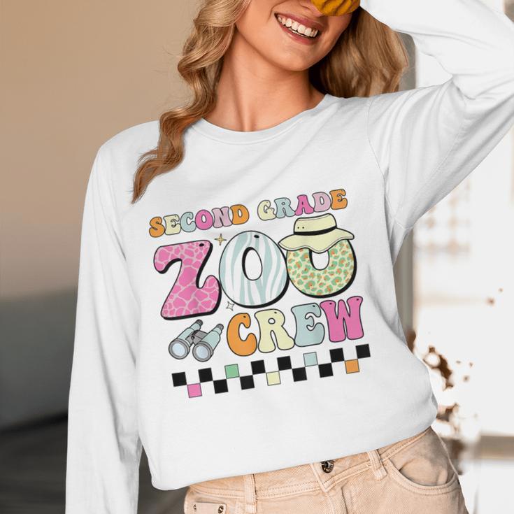 Field Zoo Trip Shirt For Teacher Second Grade Crew Women Long Sleeve T-Shirt, novelty gifts, funny gifts