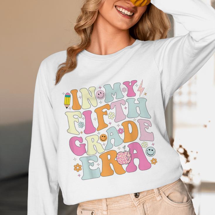 In My Fifth Grade Era 5th Grade Era Teacher Back To School Women Long Sleeve T-Shirt, novelty gifts, funny gifts In My Fifth Grade Era 5th Grade Era Teacher Back To School Women Long Sleeve T-Shirt, novelty gifts, funny gifts