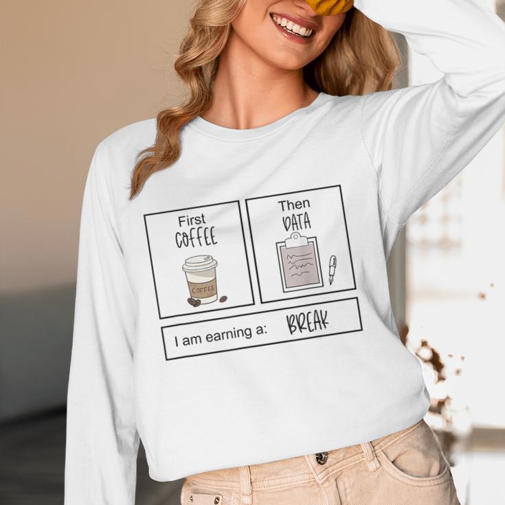First Coffee Then IEP Teacher SPED Teacher Coffee Lover Women Long Sleeve T-Shirt, novelty gifts, funny gifts First Coffee Then IEP Teacher SPED Teacher Coffee Lover Women Long Sleeve T-Shirt, novelty gifts, funny gifts