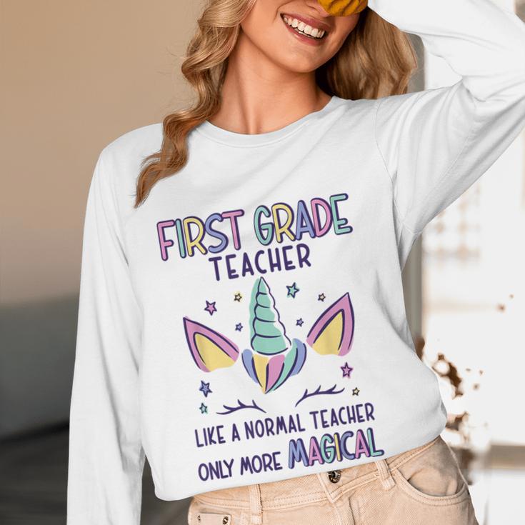 First Grade Teacher Definition Women Long Sleeve T-Shirt, novelty gifts, funny gifts First Grade Teacher Definition Women Long Sleeve T-Shirt, novelty gifts, funny gifts