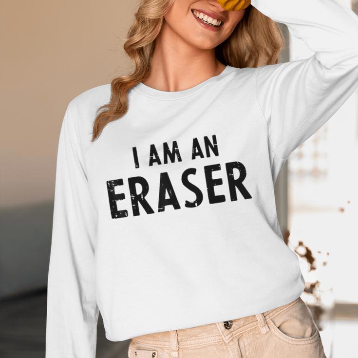 Halloween Teacher Im An Eraser Costume Kids Men Women Women Long Sleeve T-Shirt, novelty gifts, funny gifts Halloween Teacher Im An Eraser Costume Kids Men Women Women Long Sleeve T-Shirt, novelty gifts, funny gifts