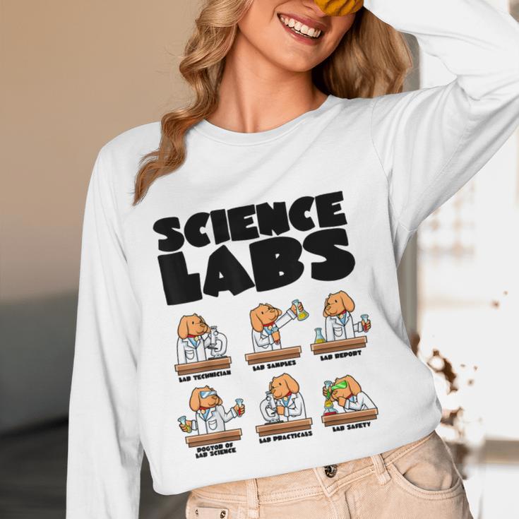 Labrador Retriever Science Labs Dog Lover Teacher Women Long Sleeve T-Shirt, novelty gifts, funny gifts Labrador Retriever Science Labs Dog Lover Teacher Women Long Sleeve T-Shirt, novelty gifts, funny gifts
