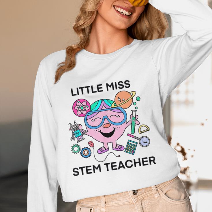 Little Miss Stem Teacher Women Long Sleeve T-Shirt, novelty gifts, funny gifts Little Miss Stem Teacher Women Long Sleeve T-Shirt, novelty gifts, funny gifts