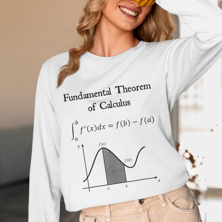 Nerdy Fundamental Theorem Of Calculus Math Teacher Geek Women Long Sleeve T-Shirt, novelty gifts, funny gifts Nerdy Fundamental Theorem Of Calculus Math Teacher Geek Women Long Sleeve T-Shirt, novelty gifts, funny gifts