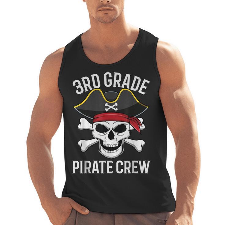 3rd Grade Pirate Crew Halloween Costume Student Teacher Men Tank Top