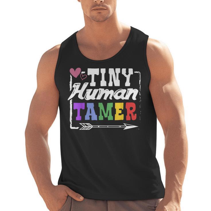 4 Teachers Or Parents Tiny Human Tamer Tee T-Shirt Men Tank Top