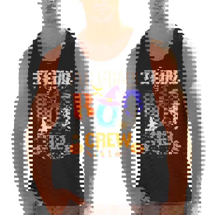 5th Grade Boo Crew Teacher Student Halloween Costume For Men Women Kids Men Tank Top