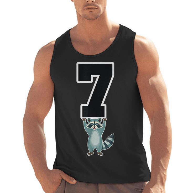 6 7 Matching Teachers Halloween Costume Raccoon Men Tank Top