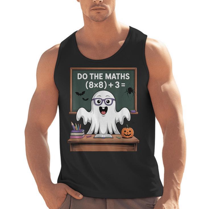 67 Teacher Halloween Ghost Six Seven Meme Do The Maths Men Tank Top