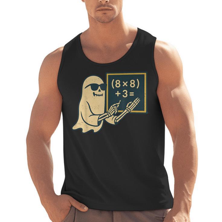 67 Teacher Halloween Skeleton Ghost Six Seven Meme Math Men Tank Top