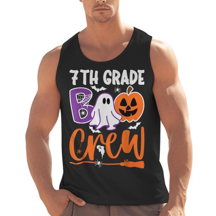 7th Grade Boo Crew Teacher Student Halloween Costume Men Tank Top